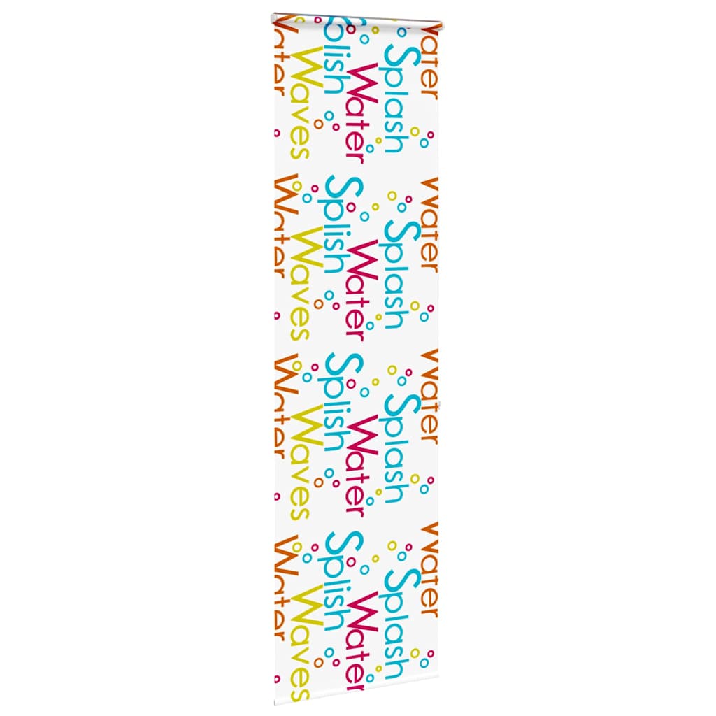 Tenda a Rullo per Doccia Cassonetto 80x240 cm Larghezza Tessuto | homemem39