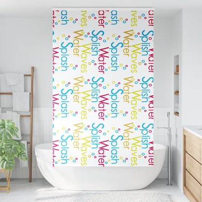 Tenda a Rullo per Doccia Cassonetto 140x240cm Larghezza Tessuto | homemem39