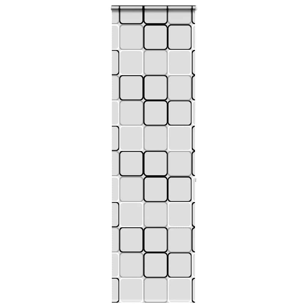 Tenda a Rullo Doccia con Cassonetto 70x240 cm Larghezza Tessuto