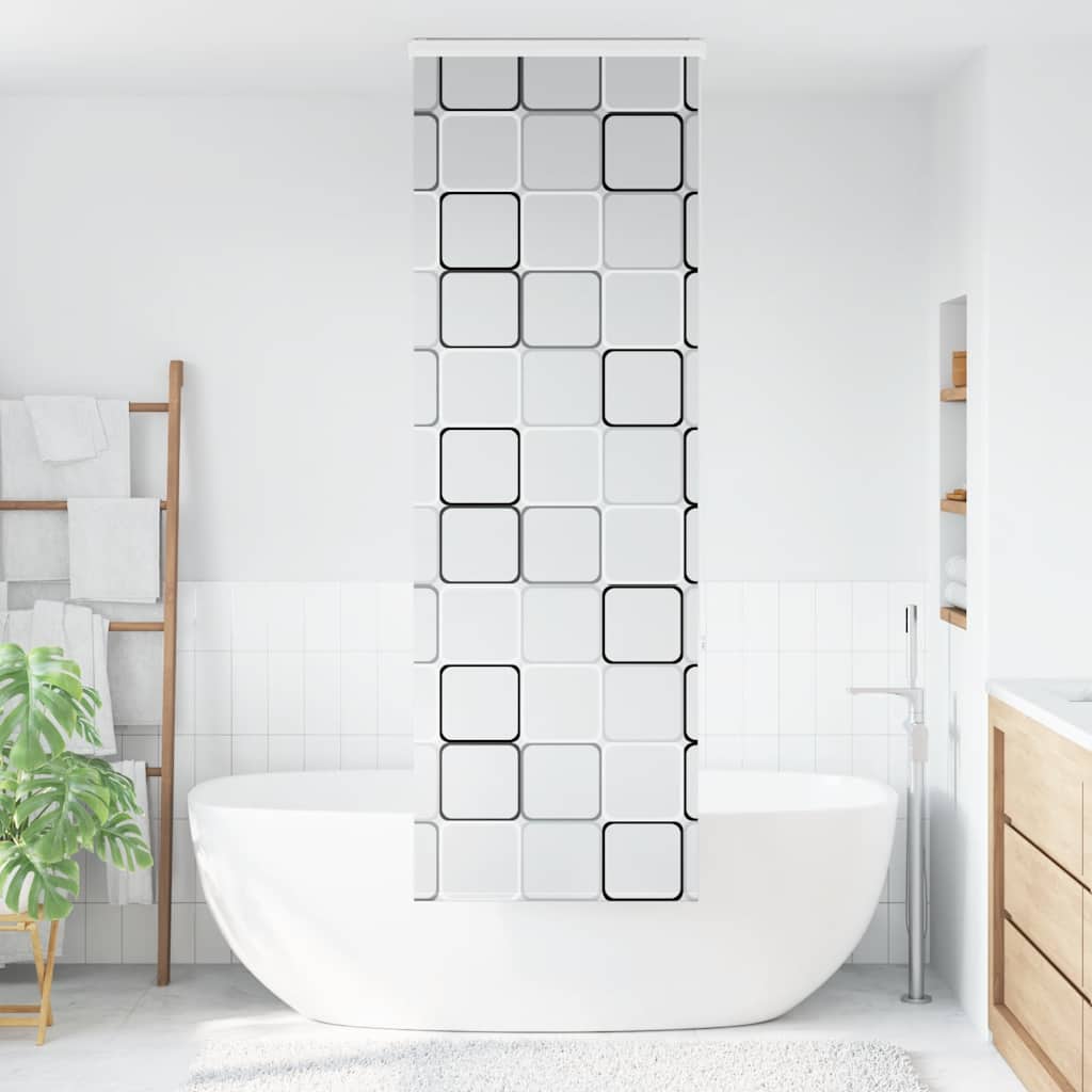 Tenda a Rullo Doccia con Cassonetto 70x240 cm Larghezza Tessuto | homemem39