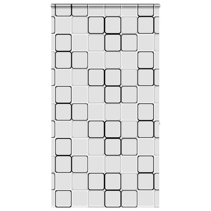 Tenda a Rullo Doccia con Cassonetto 120x240cm Larghezza Tessuto