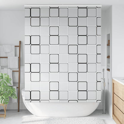 Tenda a Rullo Doccia Cassonetto 150x240 cm Larghezza Tessuto | homemem39