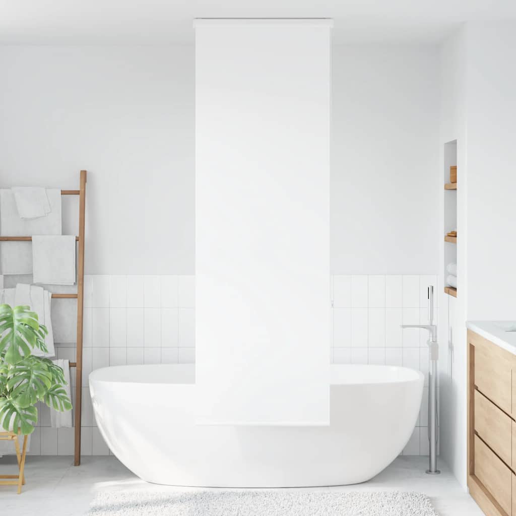 Tenda a Rullo per Doccia Cassonetto 80x240 cm Larghezza Tessuto | homemem39