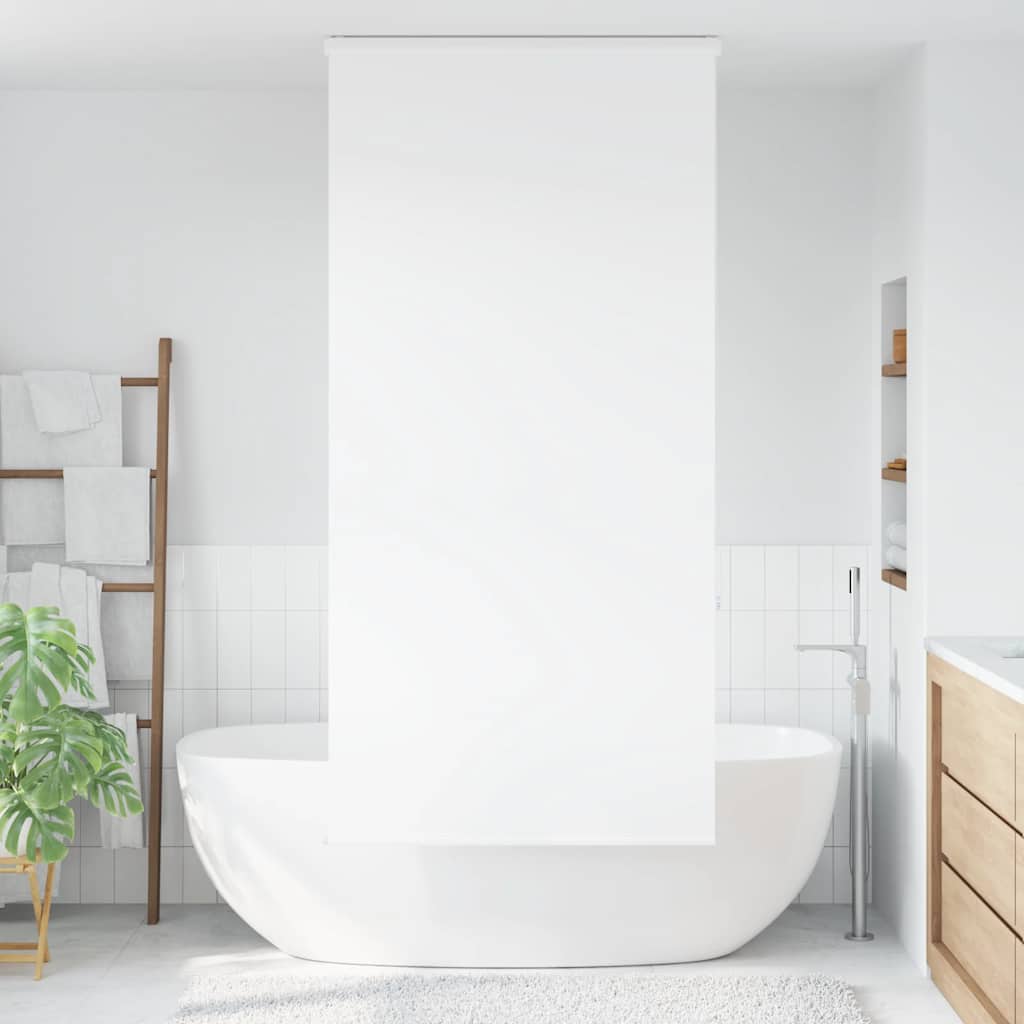 Tenda a Rullo Doccia con Cassonetto 100x240cm Larghezza Tessuto | homemem39