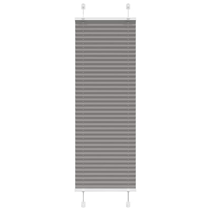 Tenda Plissettata Antracite 45x100 cm Larghezza Tessuto 44,4 cm
