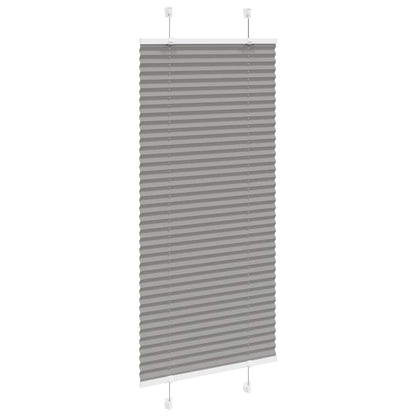 Tenda Plissettata Antracite 60x100 cm Larghezza Tessuto 59,4 cm | homemem39