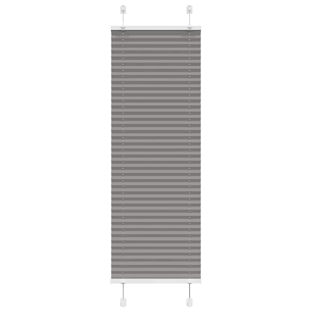 Tenda Plissettata Antracite 40x150 cm Larghezza Tessuto 39,4 cm | homemem39