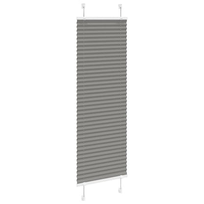 Tenda Plissettata Antracite 50x150 cm Larghezza Tessuto 49,4 cm | homemem39