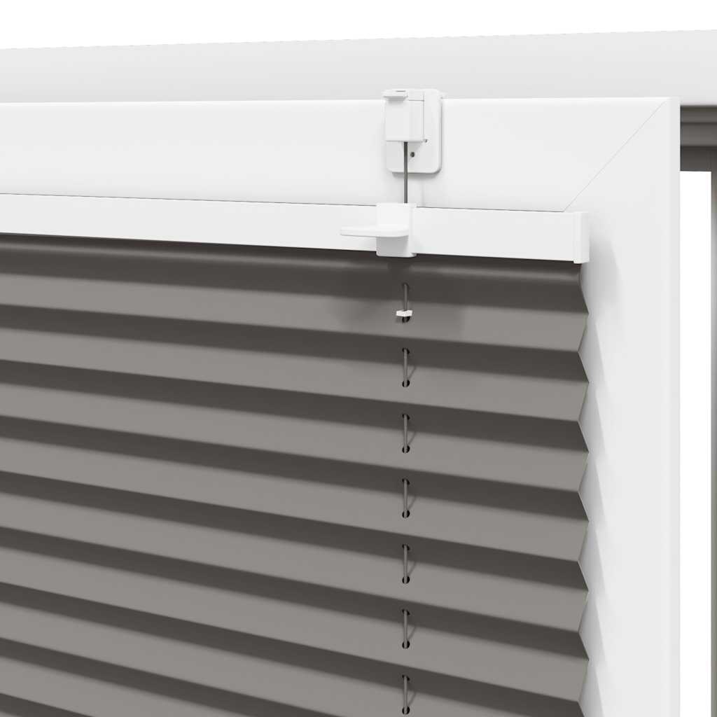 Tenda Plissettata Antracite 50x150 cm Larghezza Tessuto 49,4 cm | homemem39