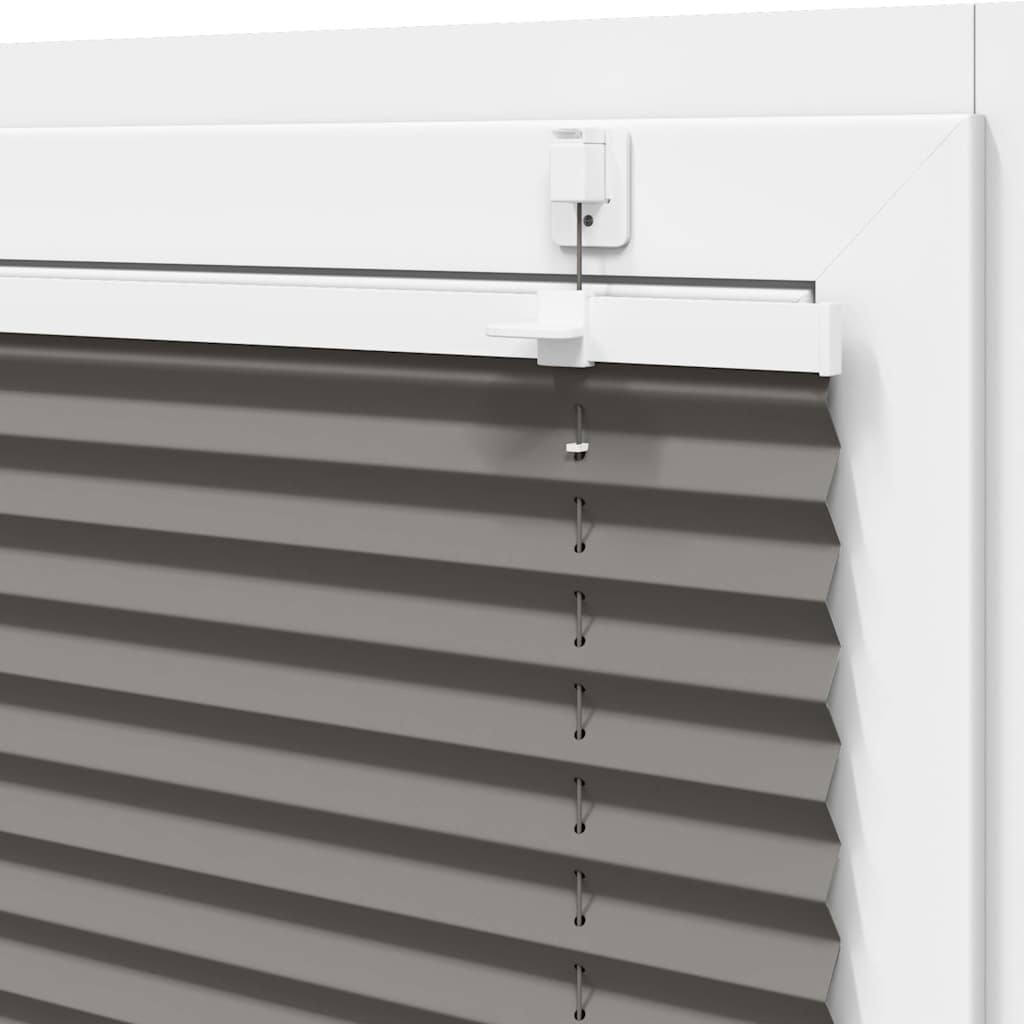 Tenda Plissettata Antracite 50x150 cm Larghezza Tessuto 49,4 cm | homemem39