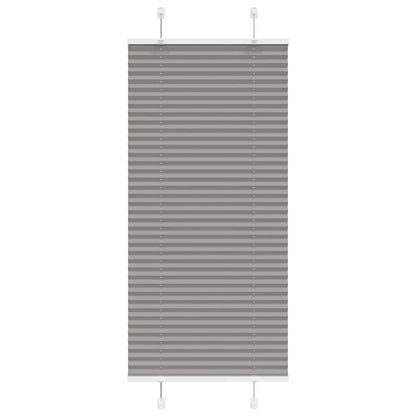 Tenda Plissettata Antracite 55x150 cm Larghezza Tessuto 54,4 cm