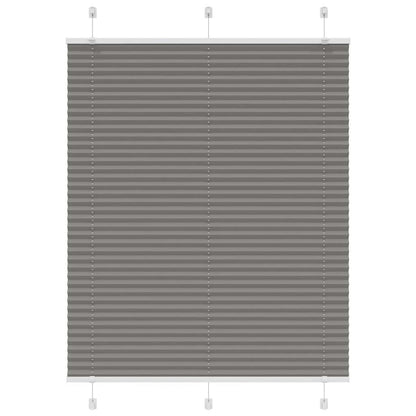 Tenda Plissettata Antracite 105x150cm Larghezza Tessuto 104,4cm
