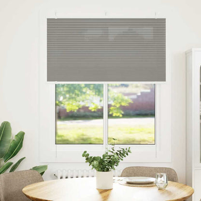 Tenda Plissettata Antracite 110x150cm Larghezza Tessuto 109,4cm | homemem39