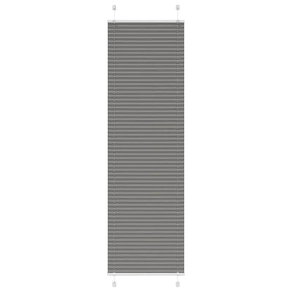 Tenda Plissettata Antracite 55x200 cm Larghezza Tessuto 54,4 cm