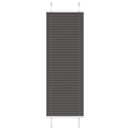 Tenda Plissettata Nera 40x150 cm Larghezza Tessuto 39,4 cm