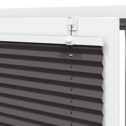 Tenda Plissettata Nera 40x200 cm Larghezza Tessuto 39,4 cm | homemem39