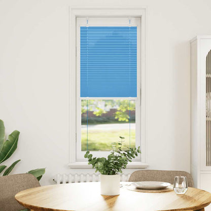 Tenda Plissettata Blu 40x150 cm Larghezza Tessuto 39,4 cm | homemem39