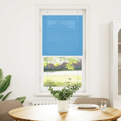 Tenda Plissettata Blu 60x150 cm Larghezza Tessuto 59,4 cm | homemem39