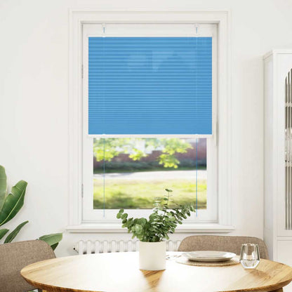 Tenda Plissettata Blu 80x150 cm Larghezza Tessuto 79,4 cm | homemem39