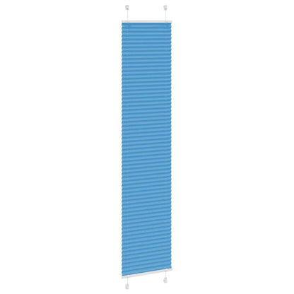 Tenda Plissettata Blu 40x200 cm Larghezza Tessuto 39,4 cm | homemem39
