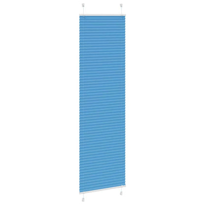 Tenda Plissettata Blu 60x200 cm Larghezza Tessuto 59,4 cm