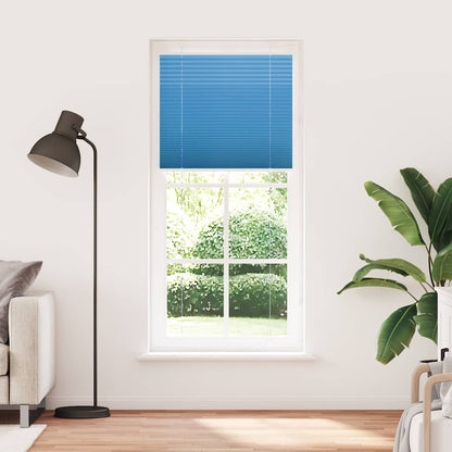 Tenda Plissettata Blu 100x200 cm Larghezza Tessuto 99,4 cm | homemem39