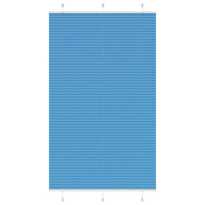 Tenda Plissettata Blu 120x200 cm Larghezza Tessuto 119,4 cm