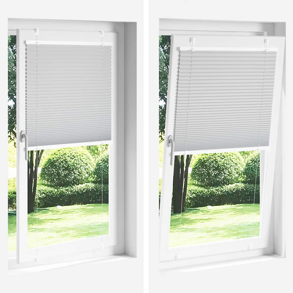 Tenda Plissettata Rosso Bordeaux 85x150 cm Larghezza Tessuto | homemem39