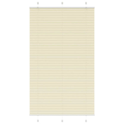 Tenda Plissettata Crema 115x200 cm Larghezza Tessuto 114,4 cm