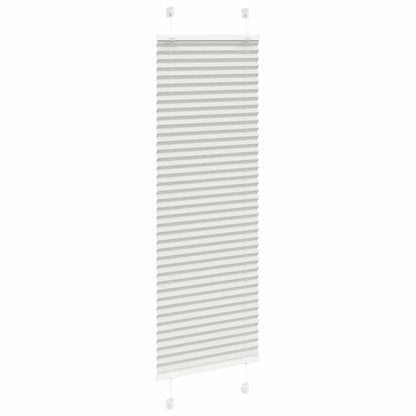 Tenda Plissettata Grigio Chiaro 50x100 cm Larghezza Tessuto | homemem39