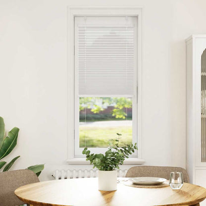 Tenda Plissettata Grigio Chiaro 45x150 cm Larghezza Tessuto