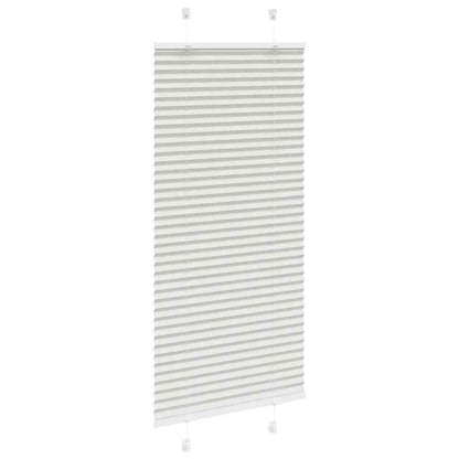 Tenda Plissettata Grigio Chiaro 65x150 cm Larghezza Tessuto | homemem39