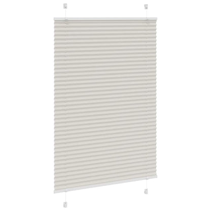 Tenda Plissettata Grigio Chiaro 90x150 cm Larghezza Tessuto | homemem39