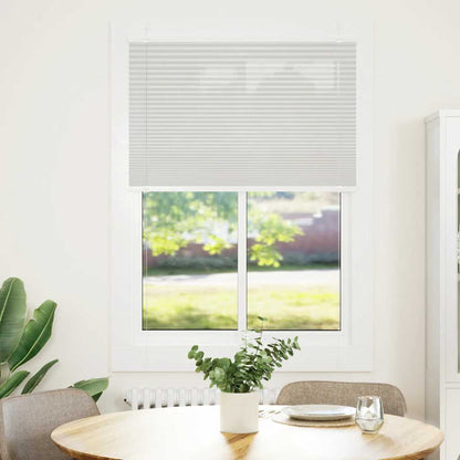 Tenda Plissettata Grigio Chiaro 100x150 cm Larghezza Tessuto | homemem39