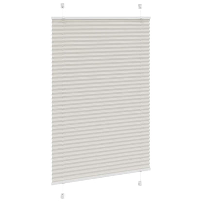 Tenda Plissettata Grigio Chiaro 100x150 cm Larghezza Tessuto | homemem39