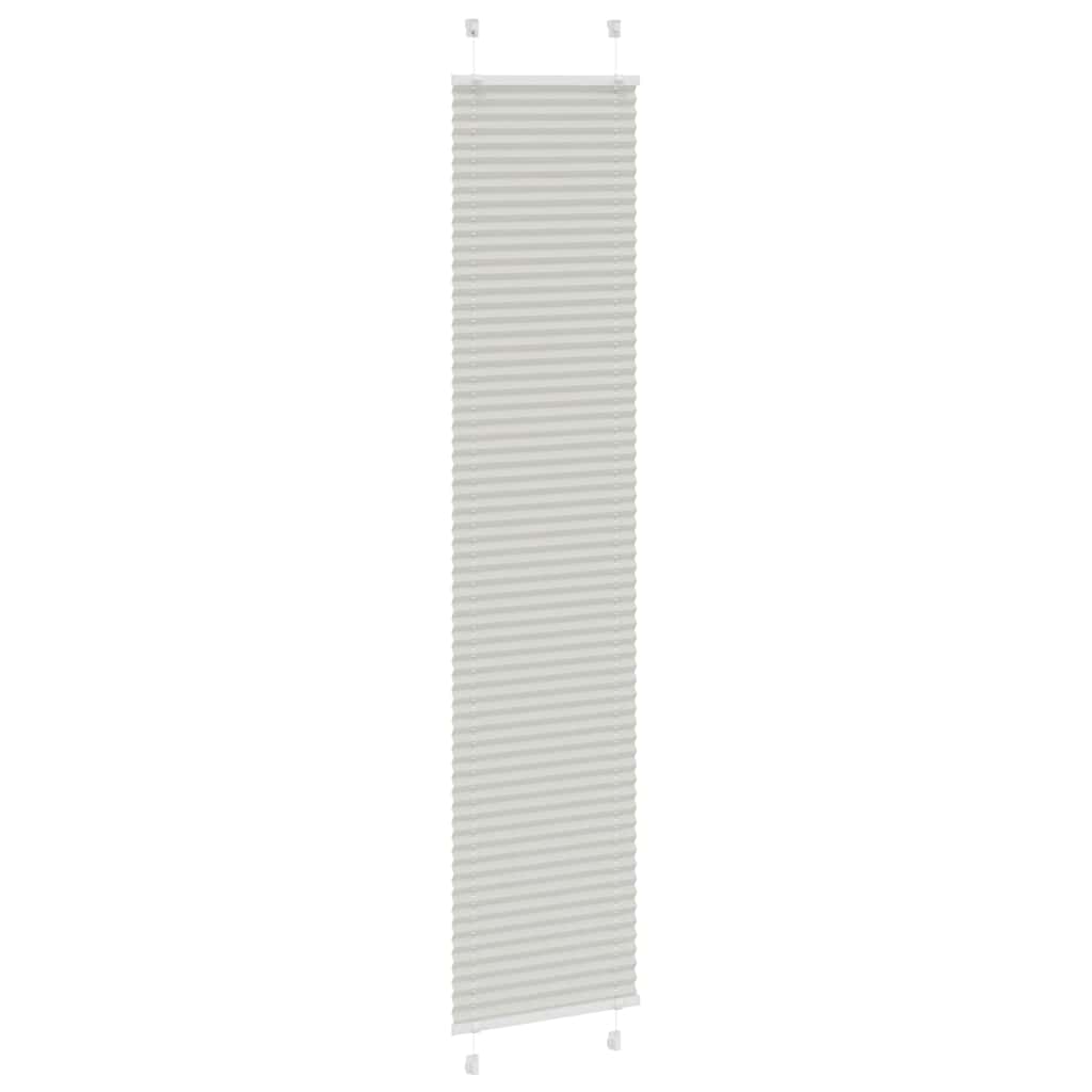 Tenda Plissettata Grigio Chiaro 40x200 cm Larghezza Tessuto | homemem39