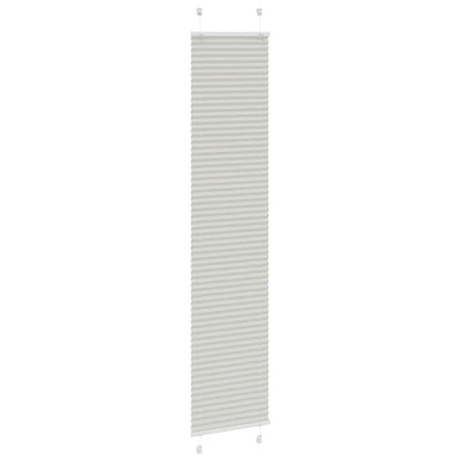Tenda Plissettata Grigio Chiaro 40x200 cm Larghezza Tessuto | homemem39