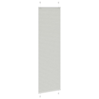 Tenda Plissettata Grigio Chiaro 60x200 cm Larghezza Tessuto | homemem39