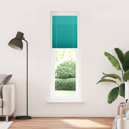 Tenda Plissettata Verde petrolio 60x200 cm Larghezza Tessuto | homemem39