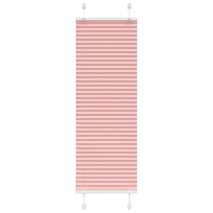 Tenda Plissettata Rosa 40x100 cm Larghezza Tessuto 39,4 cm