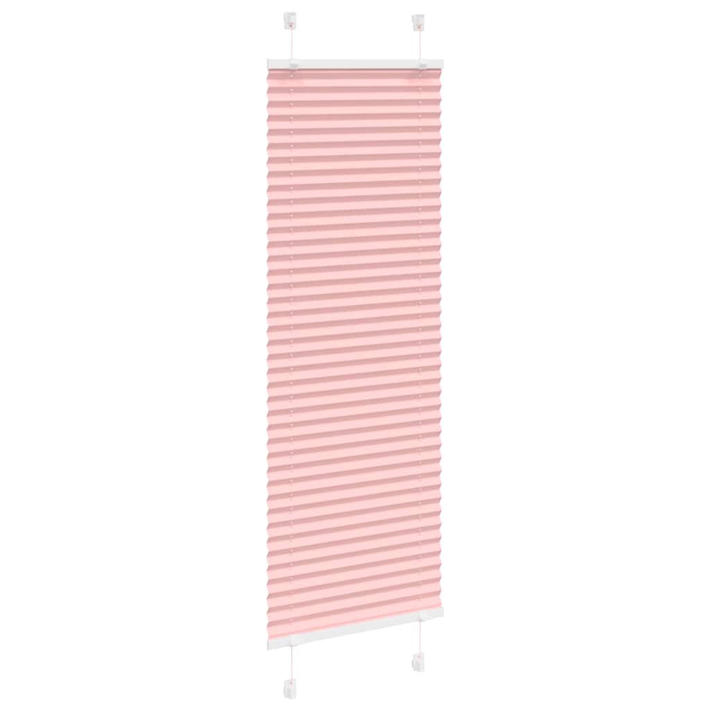Tenda Plissettata Rosa 40x100 cm Larghezza Tessuto 39,4 cm
