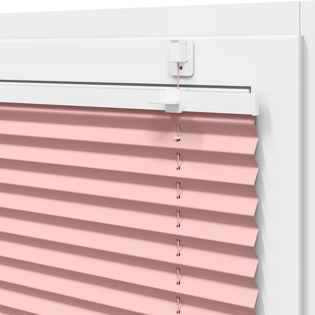 Tenda Plissettata Rosa 55x100 cm Larghezza Tessuto 54,4 cm | homemem39