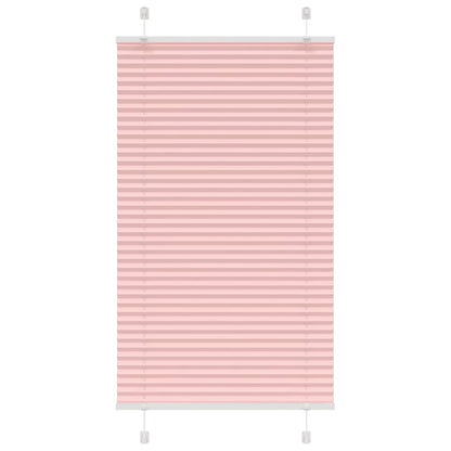 Tenda Plissettata Rosa 80x100 cm Larghezza Tessuto 79,4 cm