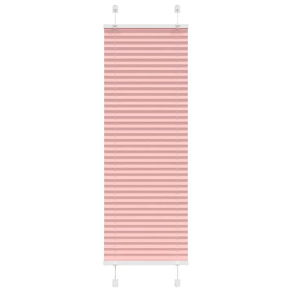 Tenda Plissettata Rosa 40x150 cm Larghezza Tessuto 39,4 cm