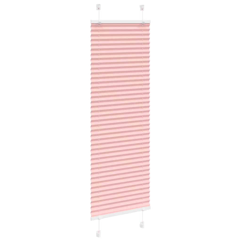 Tenda Plissettata Rosa 40x150 cm Larghezza Tessuto 39,4 cm