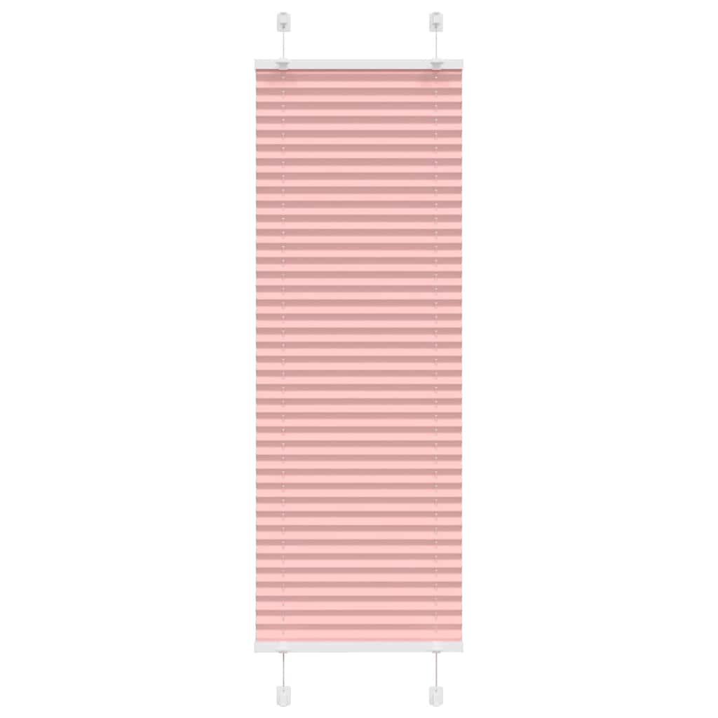 Tenda Plissettata Rosa 50x150 cm Larghezza Tessuto 49,4 cm