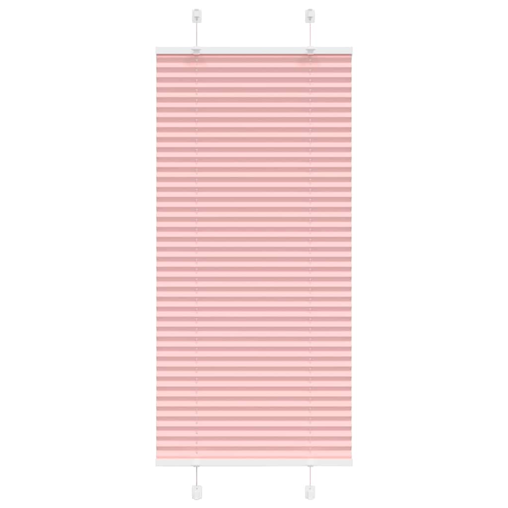 Tenda Plissettata Rosa 65x150 cm Larghezza Tessuto 64,4 cm
