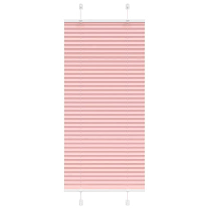 Tenda Plissettata Rosa 65x150 cm Larghezza Tessuto 64,4 cm