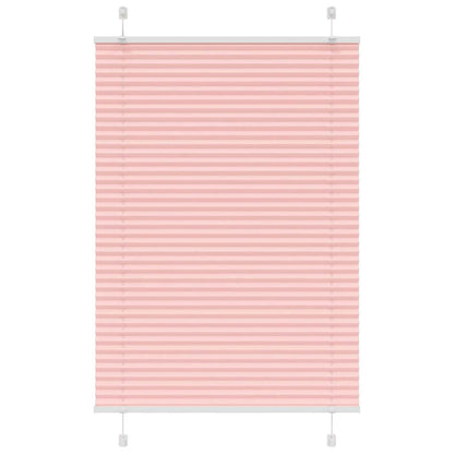 Tenda Plissettata Rosa 85x150 cm Larghezza Tessuto 84,4 cm