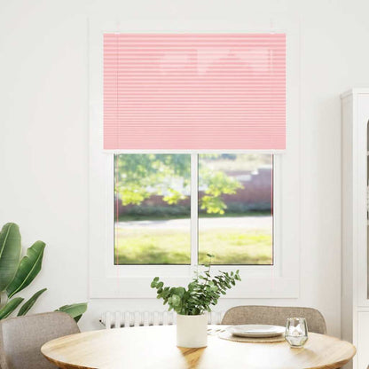 Tenda Plissettata Rosa 95x150 cm Larghezza Tessuto 94,4 cm